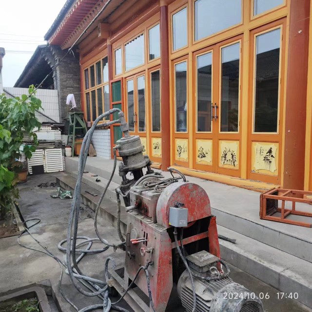 枫木镇房屋地基沉降注浆加固施工